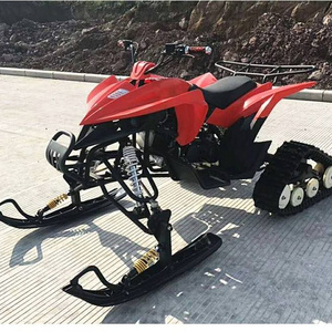 Factory direct sale 150CC gasoline electric snow vehicle snow racer snowmobile for adults