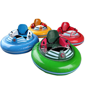 New design theme park battery powered electric inflatable ice bumper cars, bumper car ride for adult kids on sale