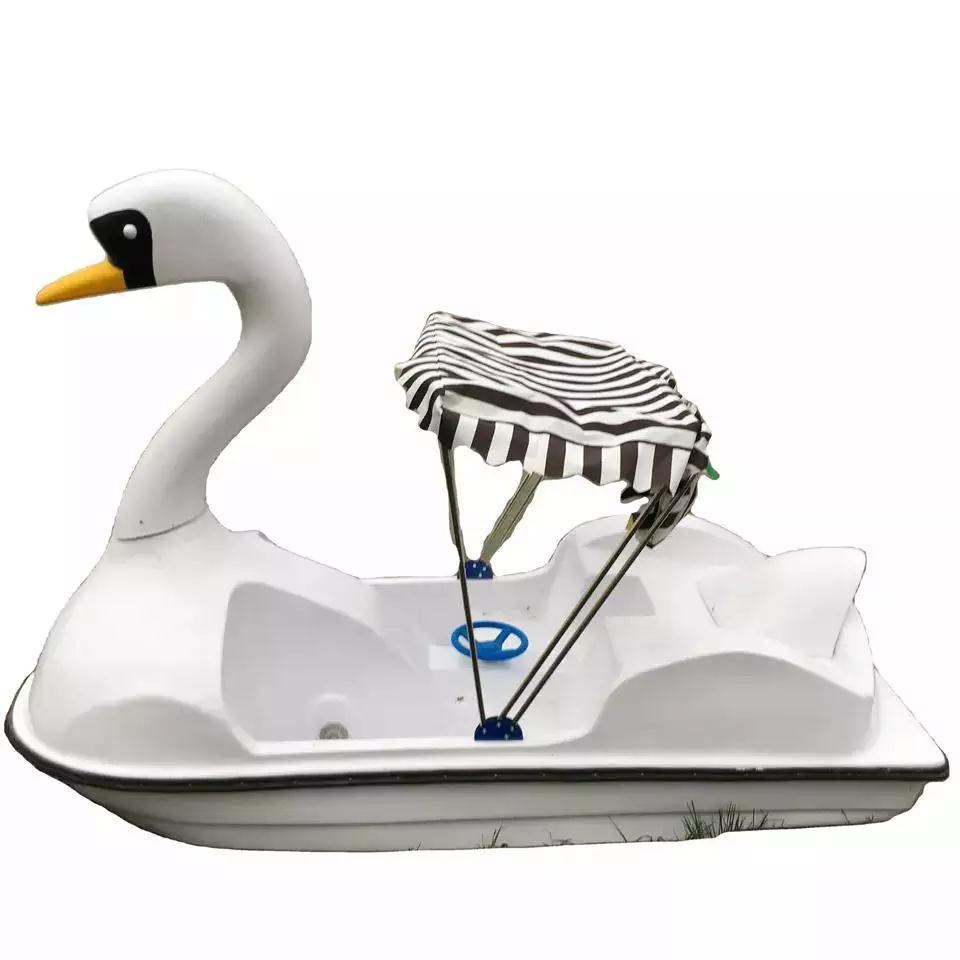 Water amusement park two people duck pedal boat aqua paddle boat