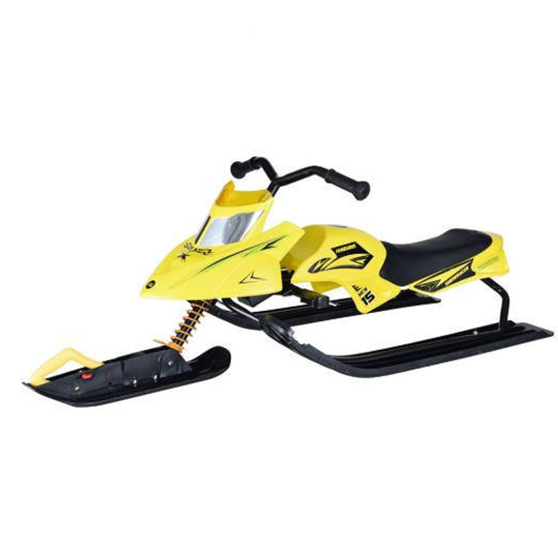 Good quality cheap plastic snow sledge snowboard ski bike kids snowmobile for sale