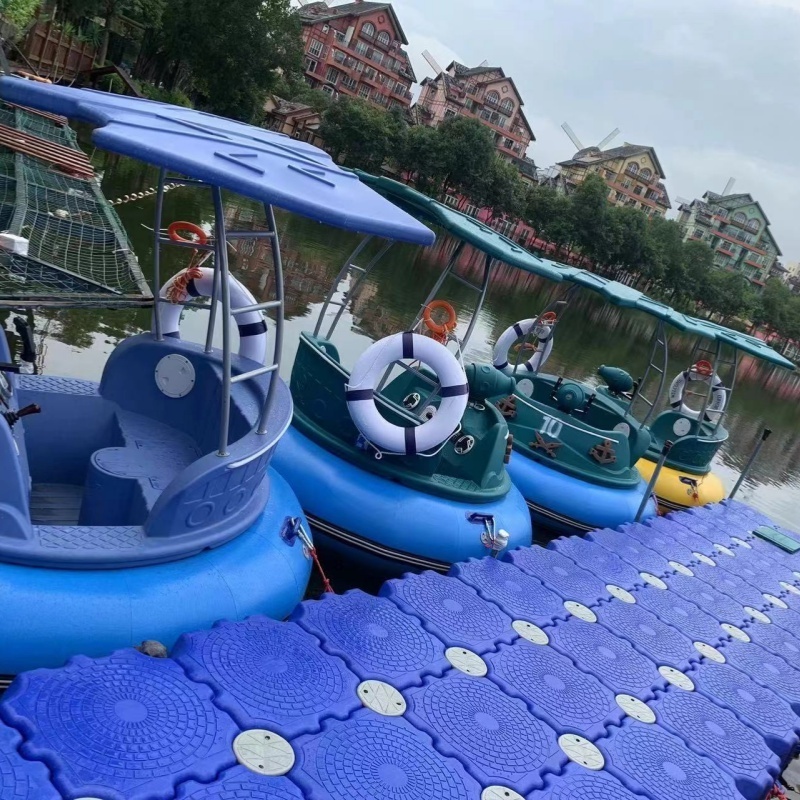 Amusement park commercial cheapest factory electric bumper boat for sale