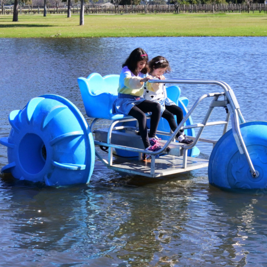 Popular parent-child entertainment for water lake sea water tricycle bike for sale