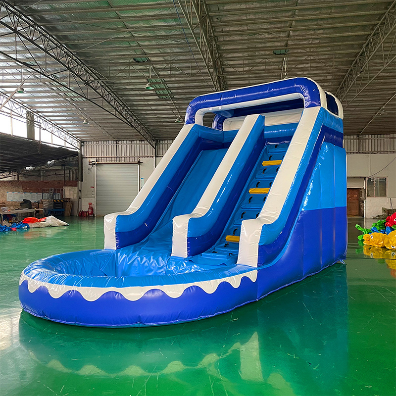 Google hot double kid custom park outdoor cheap giant commercial backyard adult size inflatable water slide for sale