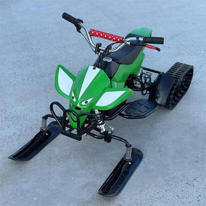 2024 Latest cheap 12v electric kids snow scooter mini snowmobiles