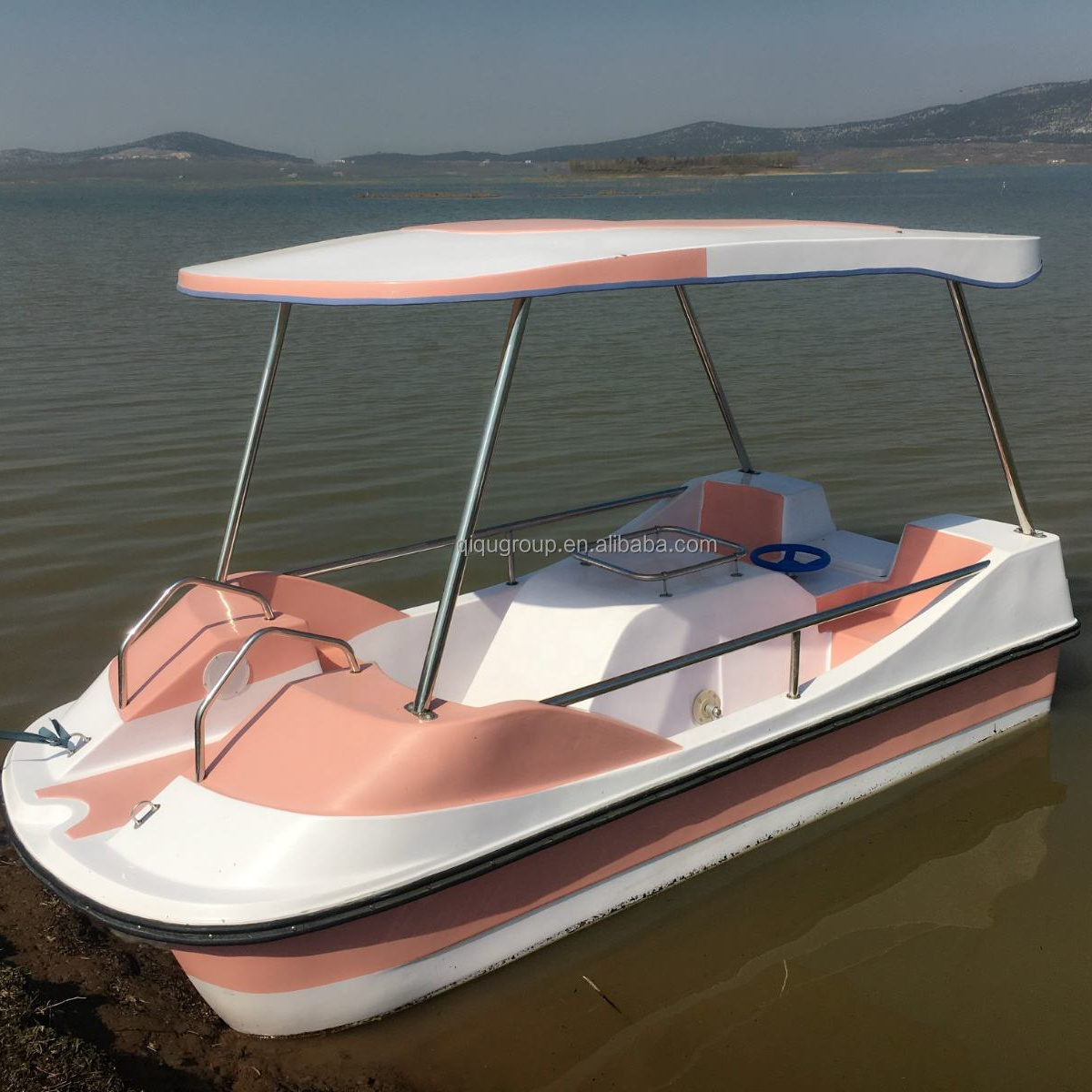 Wholesale Customized Four Person Water Bike Pedal Boat Water Boat