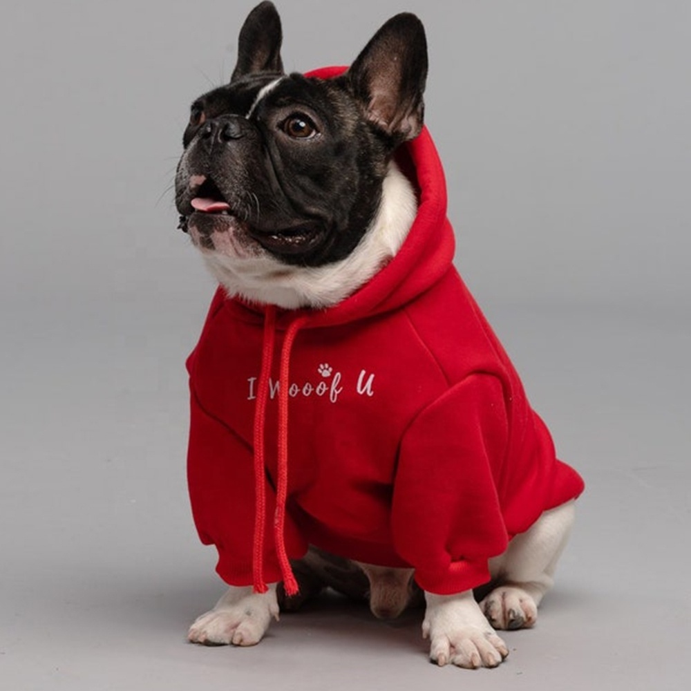 Qiqu Pet Supplies Custom New Designer Small French Bulldog Clothes dog apparel clothes accessories and Clothing outfits costume