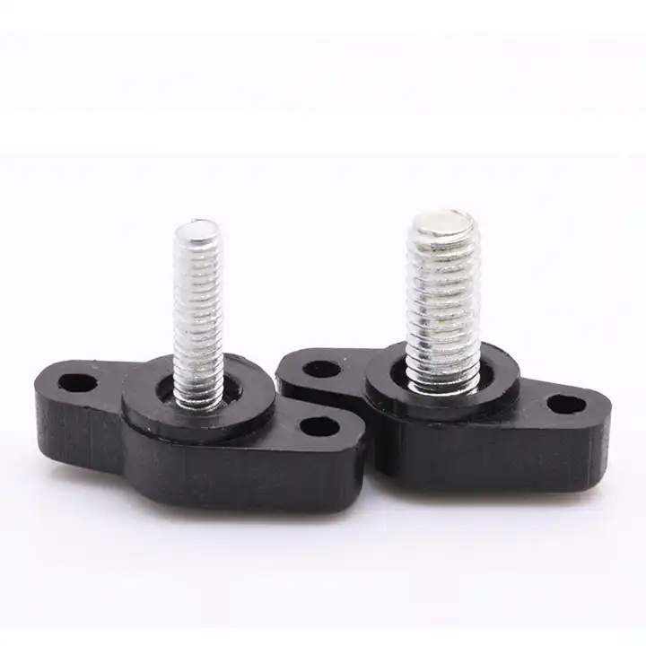 Black Plastic Wing Head Screws T Handle Knob Bolt Thumb Nut Locking Thumb Screw with Plastic