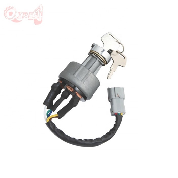 Excavator Electric Parts Ignition Switch 21E610430 For Hyundai R220-5 R225-7