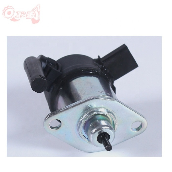 Excavator Electric Parts Flameout Solenoid Valve 1C010-60015 For Kubota M105S M105X V2203 V3300 V3600