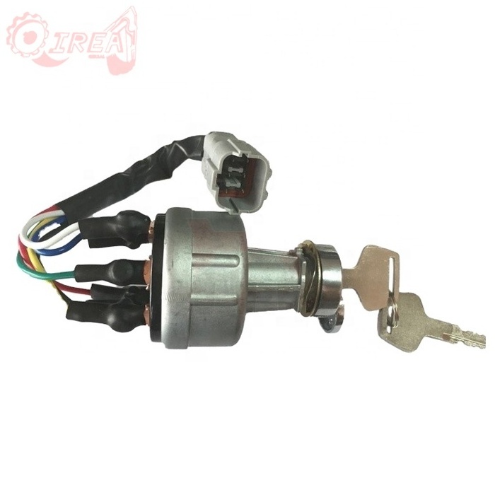 Excavator Electric Parts Ignition Switch 21E610430 For Hyundai R220-5 R225-7