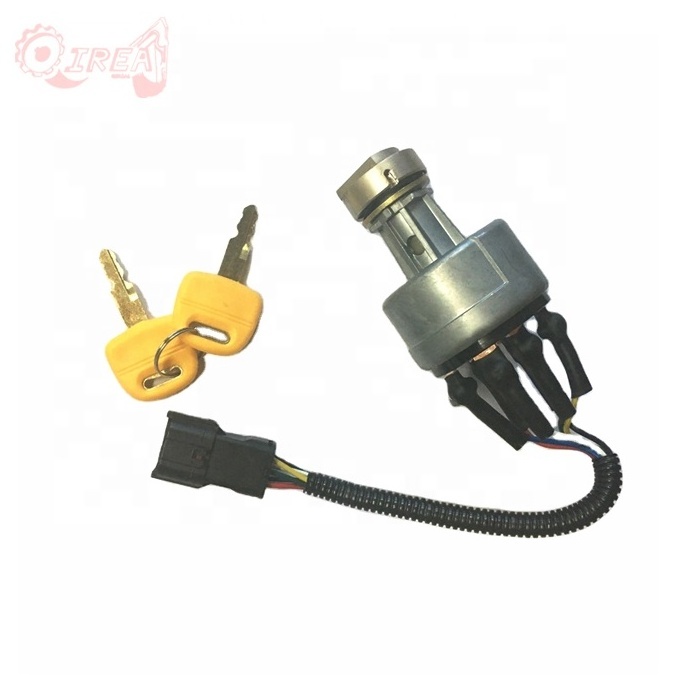 Excavator Electric Parts Ignition Switch 21E610430 For Hyundai R220-5 R225-7