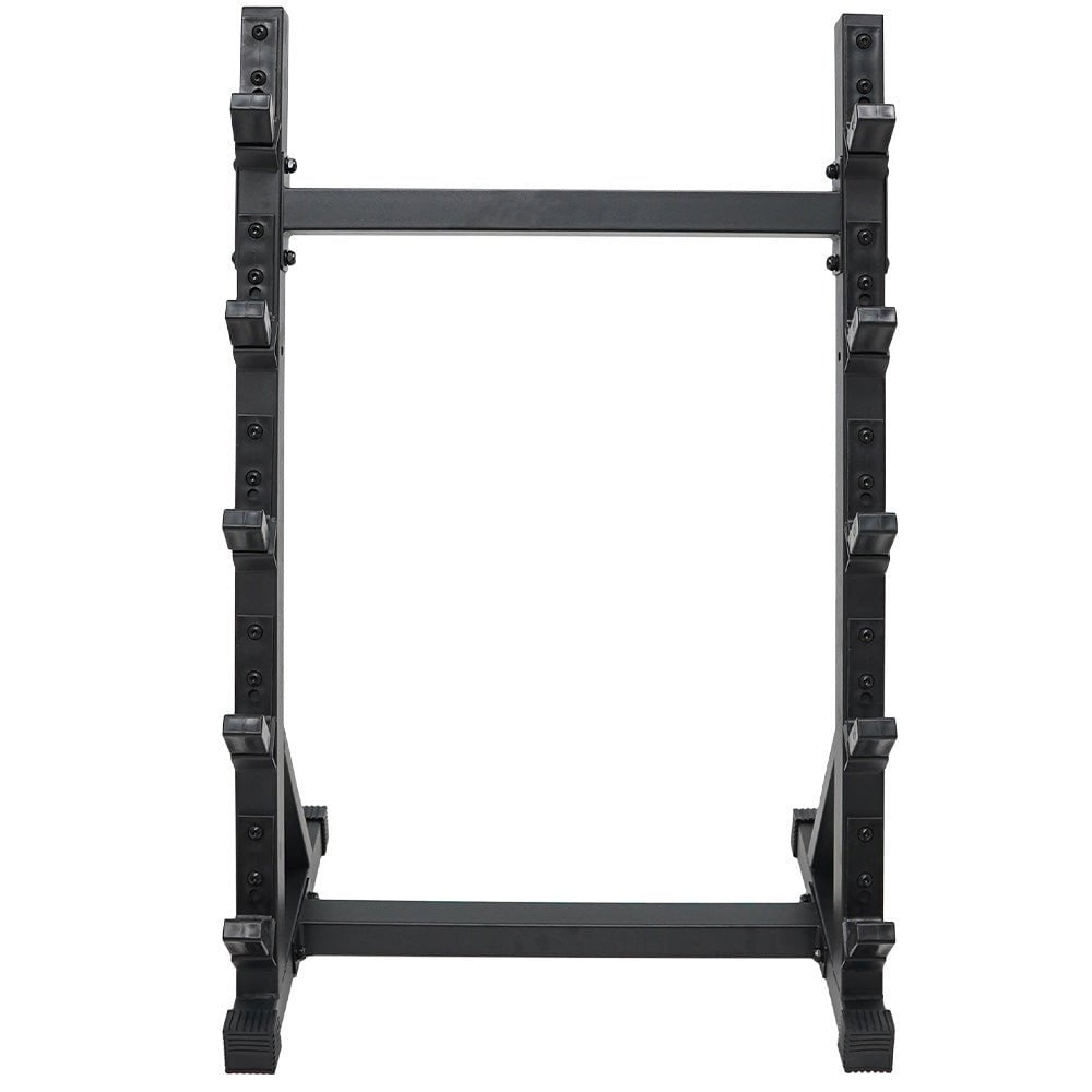 Barbell Squat Rack Powerlifting Fitness Exercise Fixed Barbell Stand