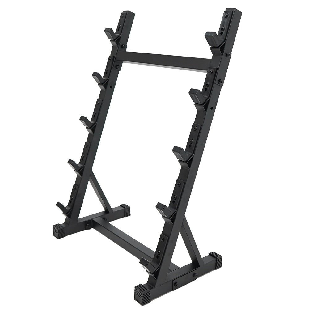 Barbell Squat Rack Powerlifting Fitness Exercise Fixed Barbell Stand