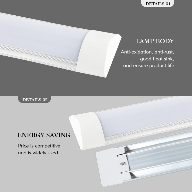 SKD Commercial Office Celling Lighting Fixtures 4ft 1200mm 36w Batten Led Lights