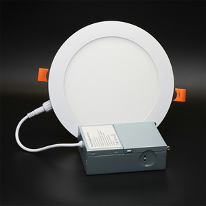 Slim Led Panel Light Downlight 4Inch 9W Color Changing And Dimmable 3Cct Dali Driver Recessed Light Panel