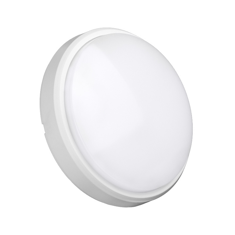 Industrial Lighting IP65 Bulkhead Lamp 10W 12W 15W 18W 20W  Plastic Round Oval Wall Mounted Ceiling Led Bulkhead Light