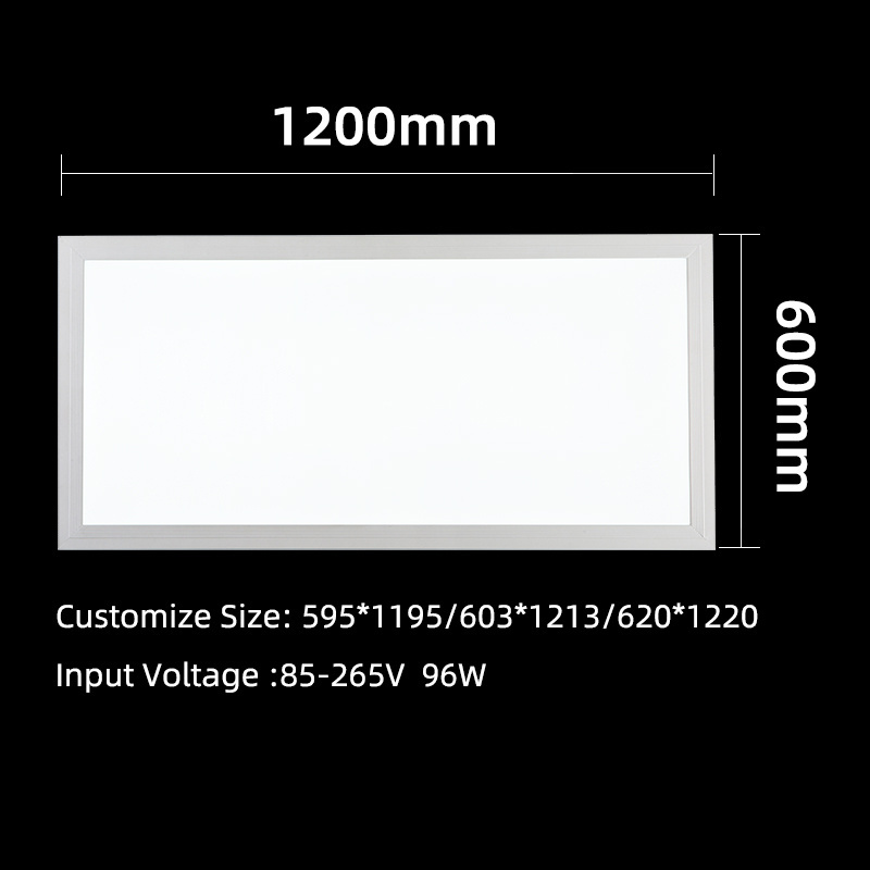 Zhongshan Top Lighting Manufacturer 110lm/w Low Ugr 2x2ft 2x4 Led Drop Ceiling Light 36w 48w 60 Watt 72w For Office Shop