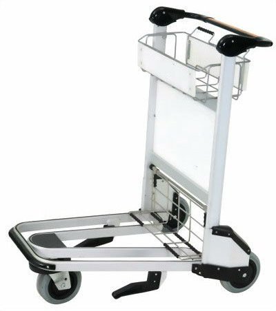 Handle brake aluminum alloy airport trolley airport luggage cart