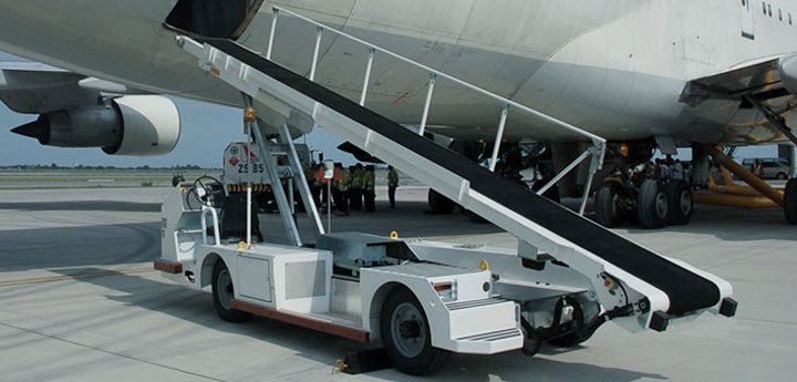 Airport Aircraft Baggage Conveyor Belt Loader