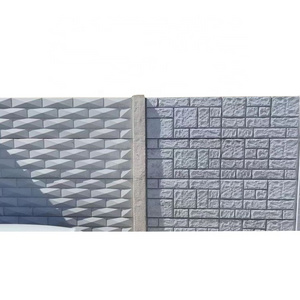 New type assembled precast fence wall mold precast concrete house molds