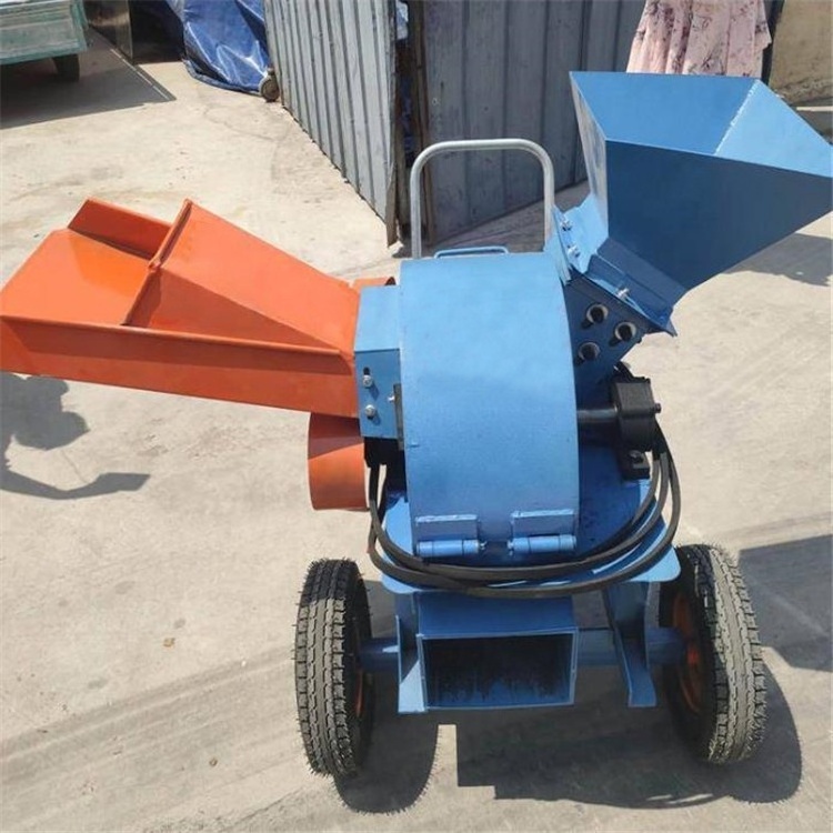 Forestry machinery small garden tree hammer mill crusher Palm Leaves Coconut Husk Sawdust Crusher Machine coconut husk shredder