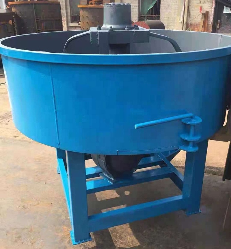 High speed self load concrete pan mixer vertical shaft pan concrete mixer jw350 jw400 jw500 for sale