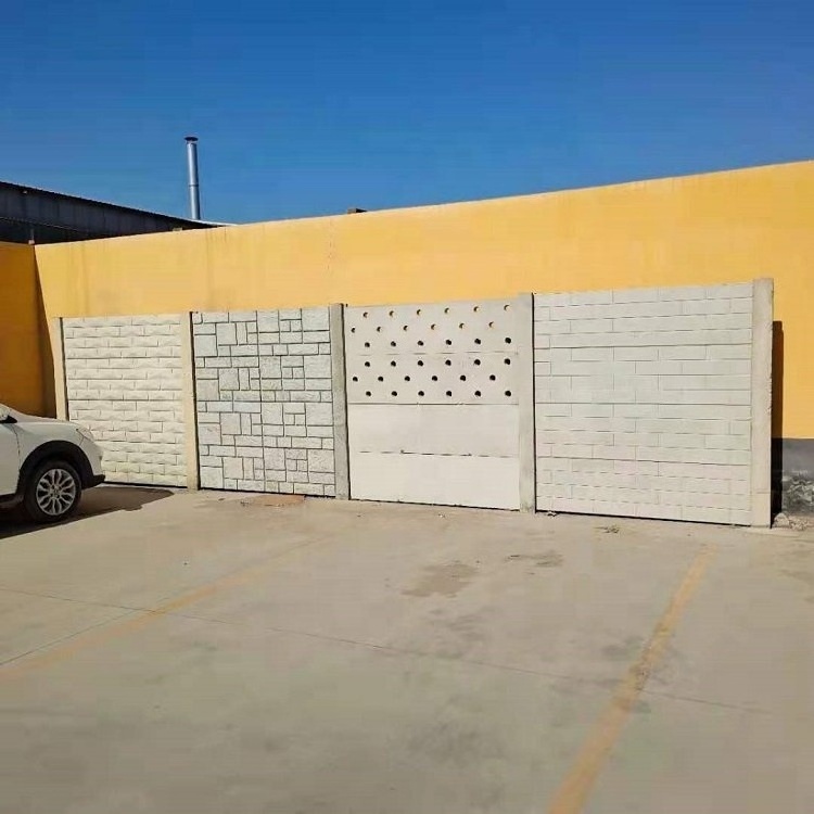 Precast concrete members Cement fabricated concrete wall mould plastic House courtyard concrete retaining wall molds