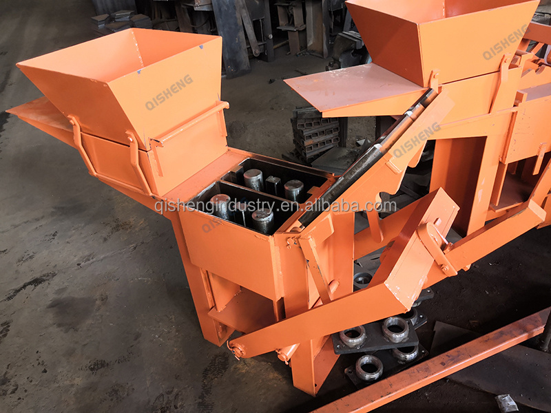 Top selling Clay Stabilized Soil Interlocking Brick Making Machine QMR2 ...