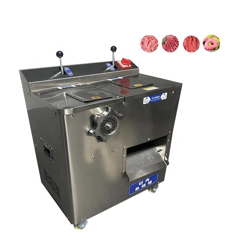 Mobile Fresh Fresh Beef Jerky meat shredder cutter machine commercial electric meat slicer machine for meat processing factory