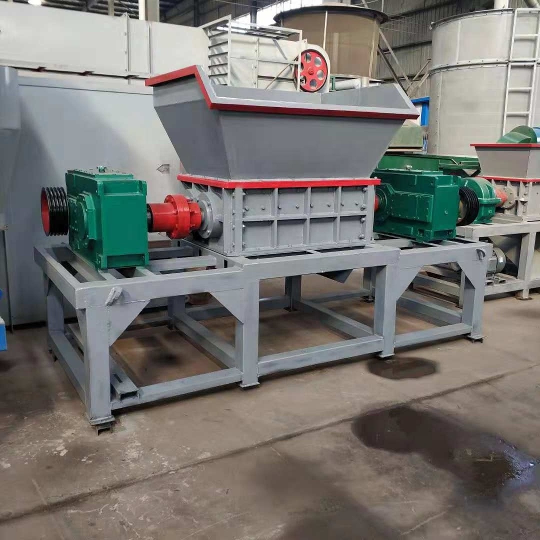 Plastic Recycling copper cable shredder machine plastic shredder small foam cardboard single/double shaft shredder machine