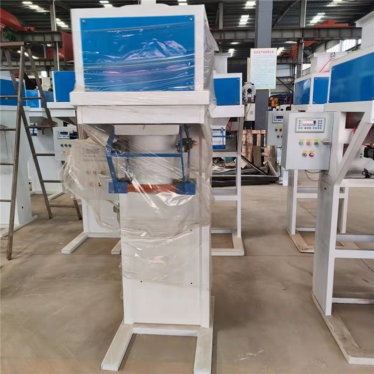 Open Pellet Packaging Machine Corn paddy wheat grain filling packing sealing machine vertical bag packing machine 25kg