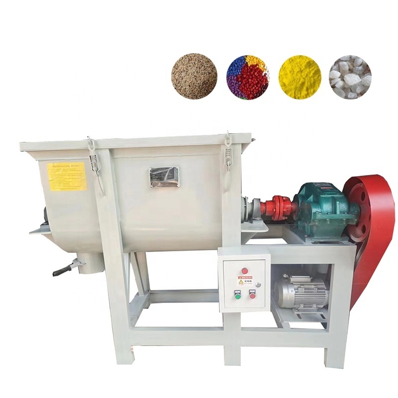 CE certified poultry 2 ton Premix mixing machine  liquid additives corn mineral powder ribbon mixer horizontal ribbon feed mixer