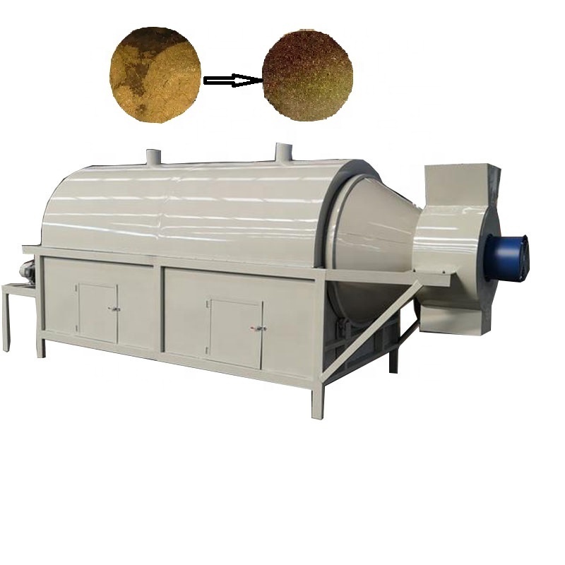 Multifunctional grain rice sawdust distiller's grains dryer small chicken manure treatment equipment Chicken manure dryer