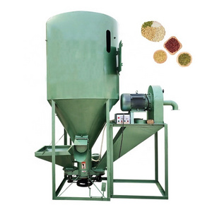 China factory self-priming vertical pig feed crushing and mixing machine small poultry feed grinder and mixer for kenya