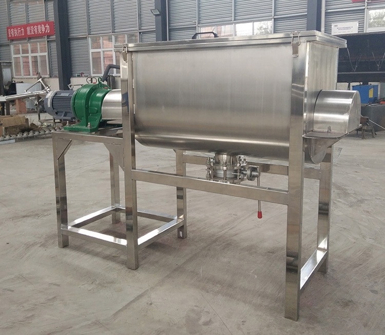 200kg dry powder mixing machine blender 100kg 50kg fertilizer detergent powder mixer ribbon cocoa washing powder mixing machine