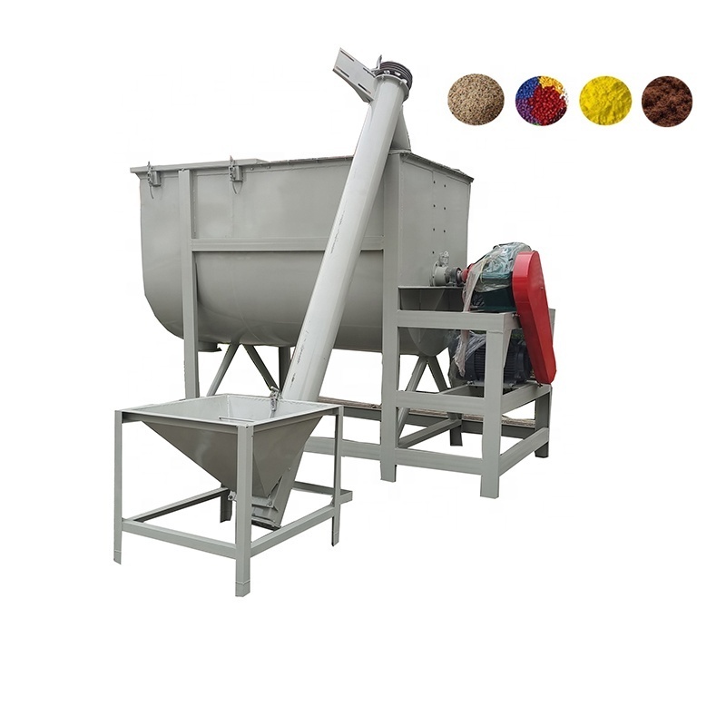 Low investment mushroom cultivation equipment 300kg ribbon mixer mushroom substrate coco peat substrate Nutrient Soil mixer