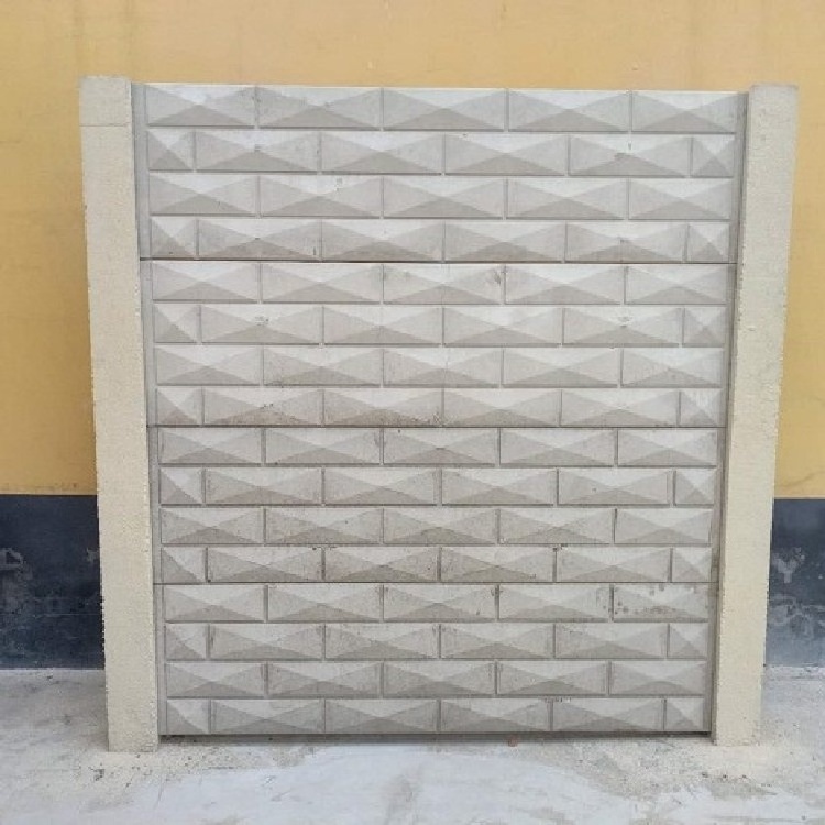 New type assembled precast fence wall mold precast concrete house molds