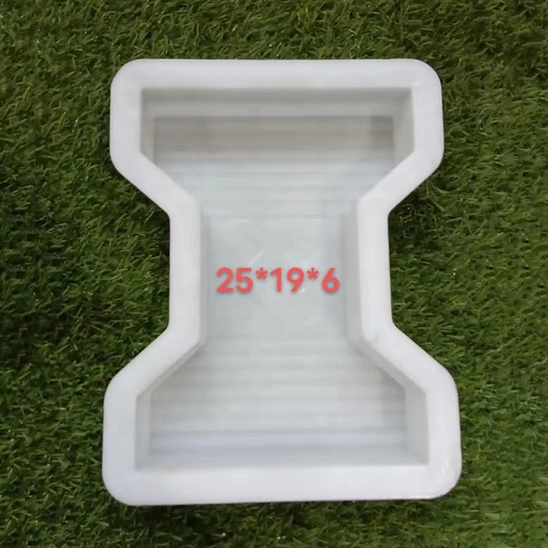 Durable concrete mold PP paving stone block mould plastic interlocking brick mold for floor tile