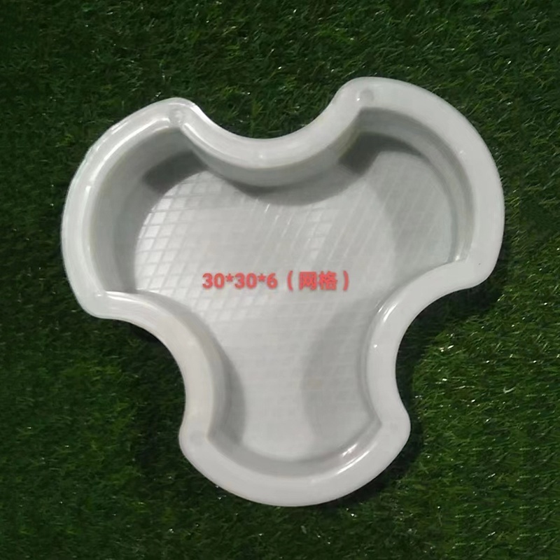 Durable concrete mold PP paving stone block mould plastic interlocking brick mold for floor tile