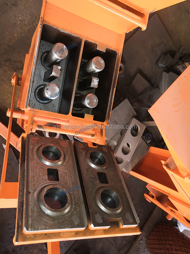 Top selling Clay Stabilized Soil Interlocking Brick Making Machine QMR2 ...