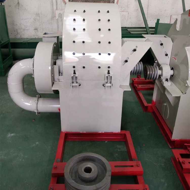 Wood Shredder Fresh Branch Scrap Straw Crusher big capacity wood hammer mill wood pallet shredder for sale