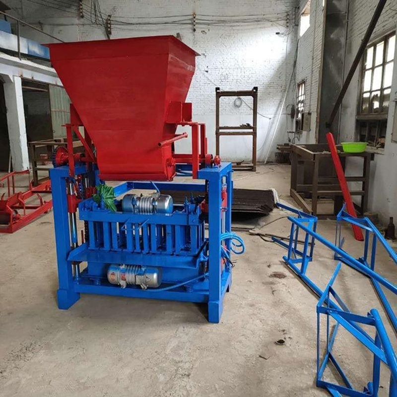 Wholesales qt4-35 semi-automatic semi-auto hollow block making machine qmj4-35 concrete block machine in jamaica for sale