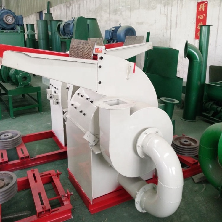 Thailand Malaysia market hot selling wood branch sawdust crusher machine electric palm tree palm coconut shell grinding machine