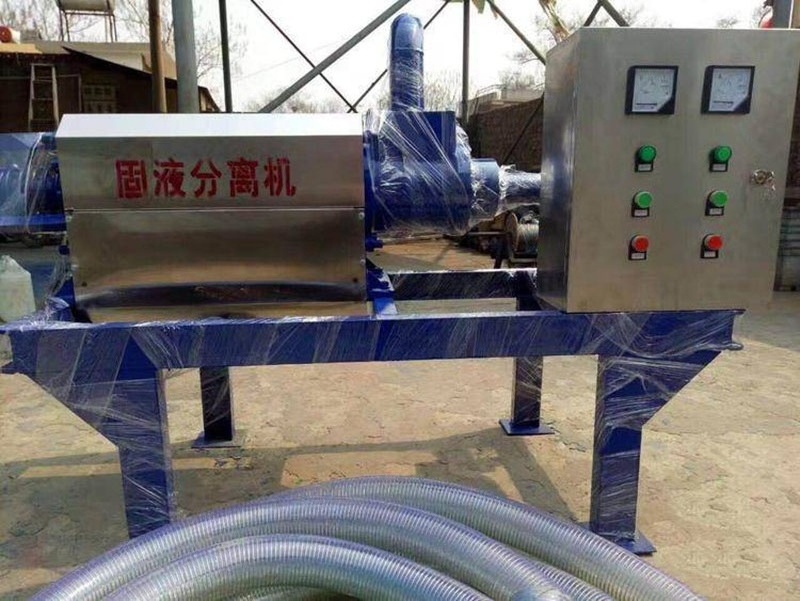 Animal manure dehydrator dewatering screw press machine slurry biogas dehydrator for slaughter house