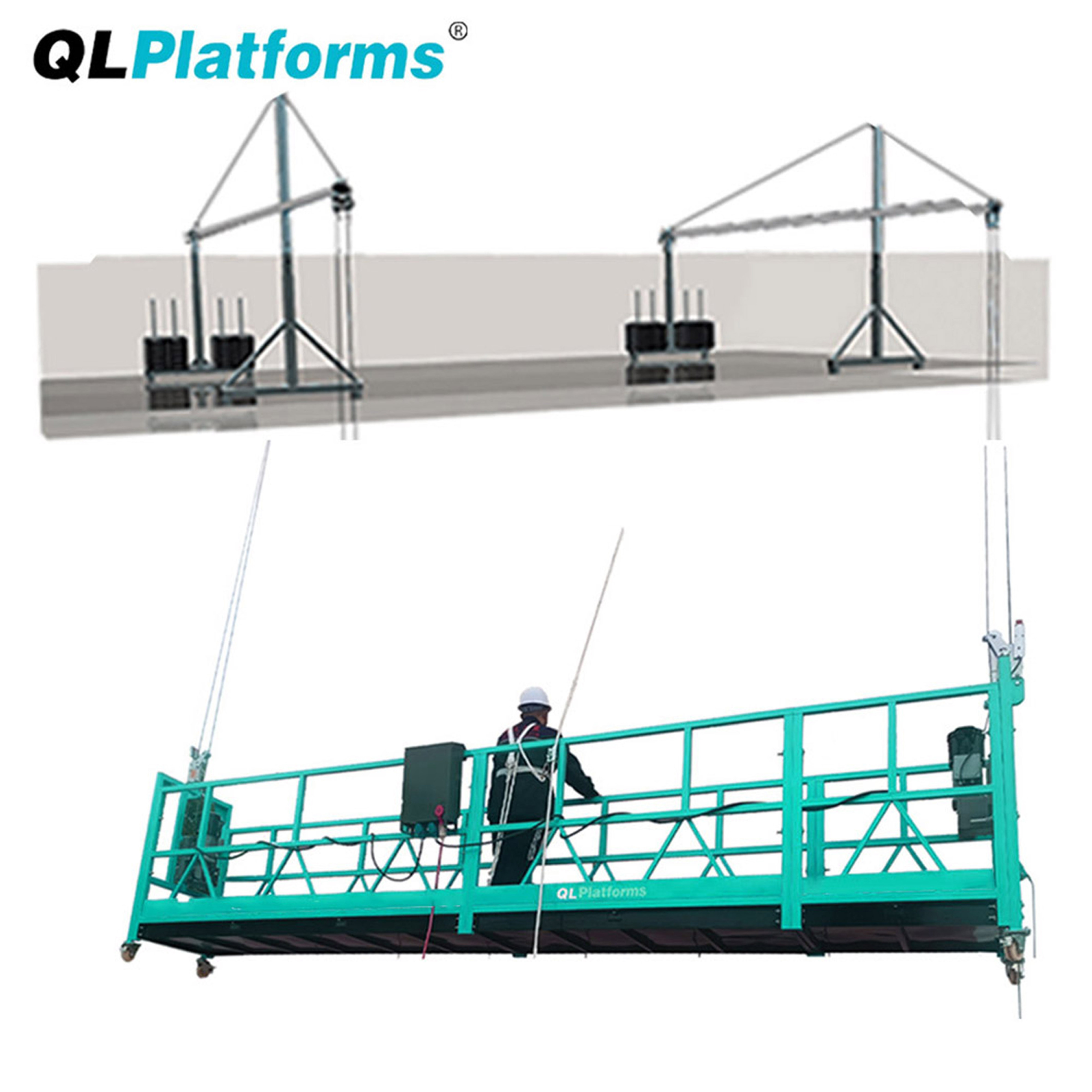 Good Service hanging scaffolds build a gondola swing stage scaffolding