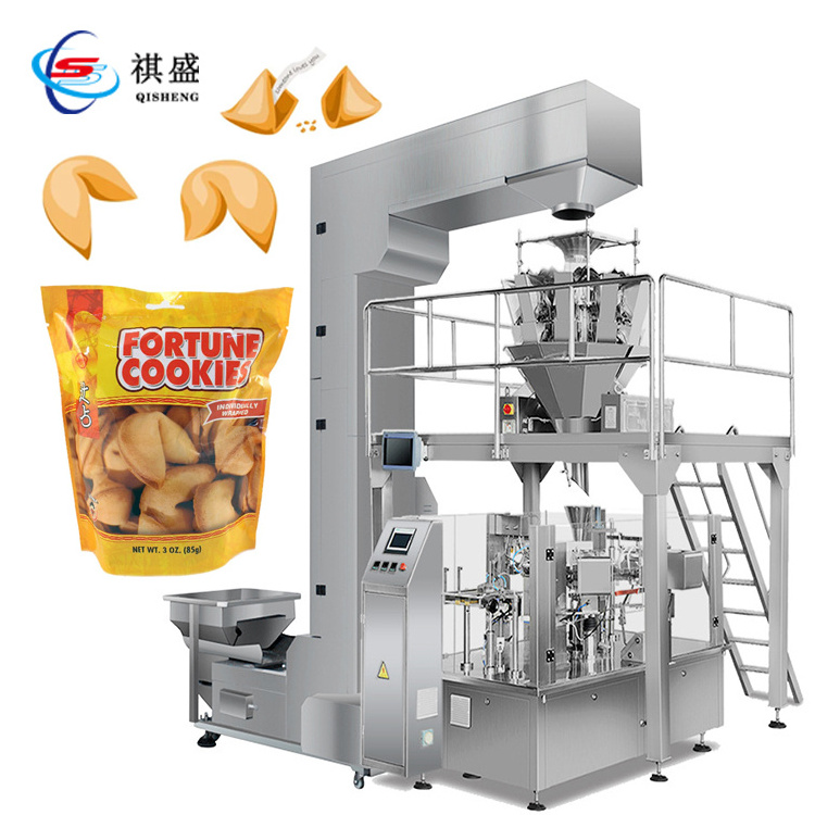 Fortune Cookie Packing Machine Multifunctional Horizontal Flow Packaging Machine