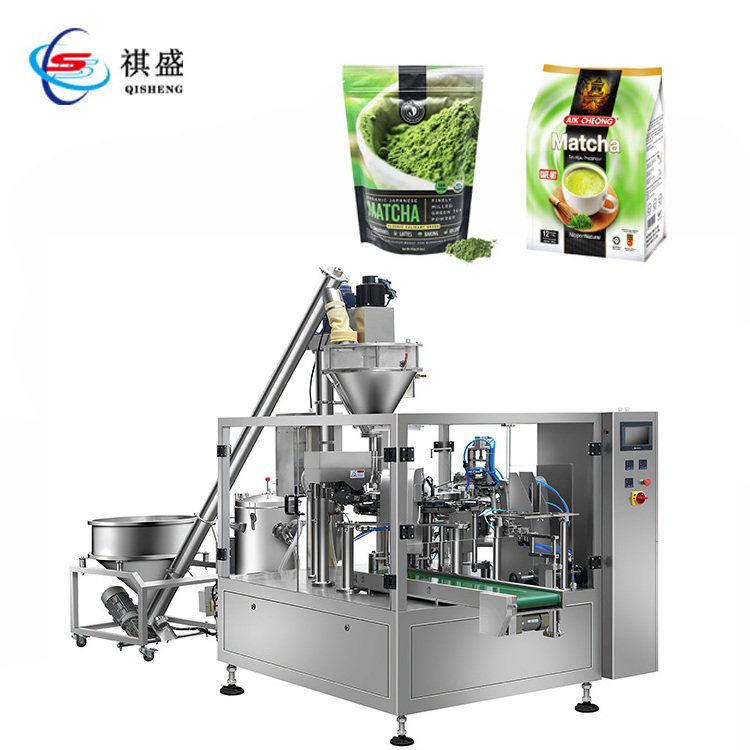 Automatic Inner And Outer PLA Triangle Tea Bag Packing Machine Herb Cotton Pyramid Envelope Pouch Filling Packaging Machine