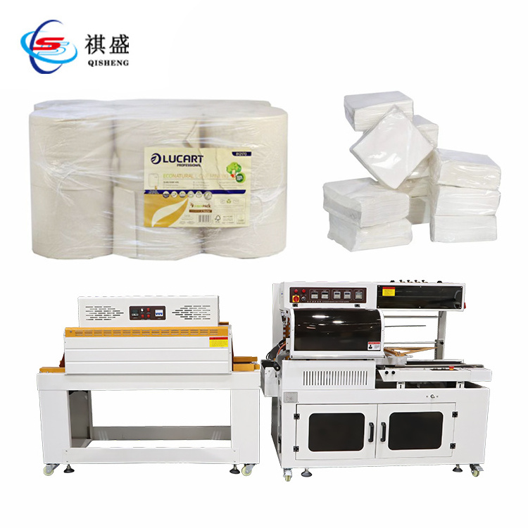 Horizontal Tissue Roll Wrapping Packaging Machine Single Cylinder Toilet Paper Semi Automatic Packing Machine