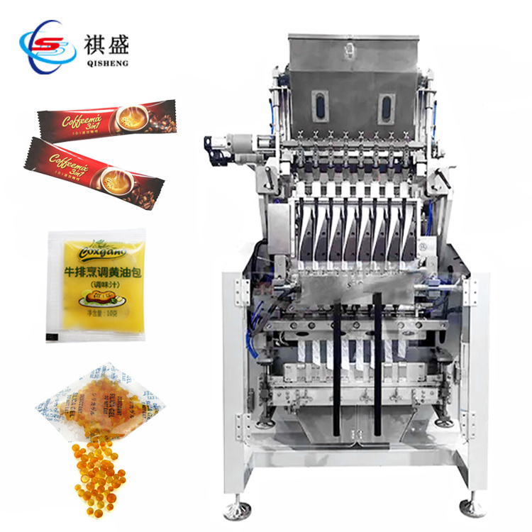 Silica Gel Granule Kraft Paper Fill Packaging Machine Glass Desiccant Small Granular 3 Three Side Seal Packing Machine