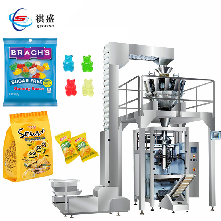 Automatic Individual Candy Bar Wrapping Packaging Machine Soft Hard Sweet Roll Stick Small Horizontal Pack Machine For Sale